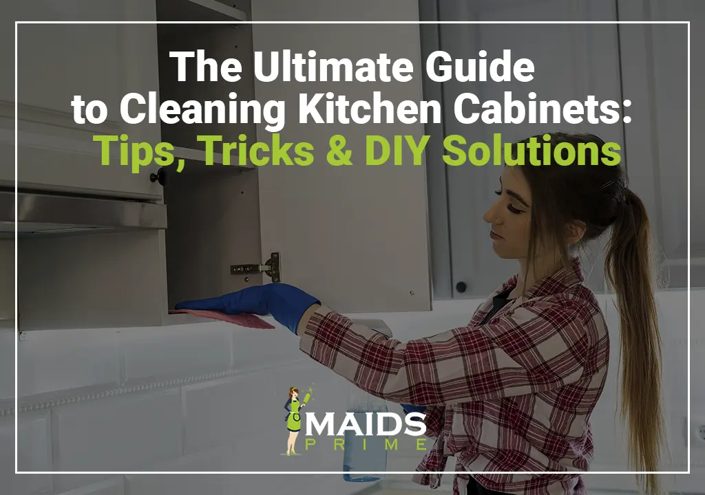 Cleaning Kitchen cabinet