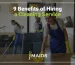 9 Benefits of Hiring a Cleaning Service